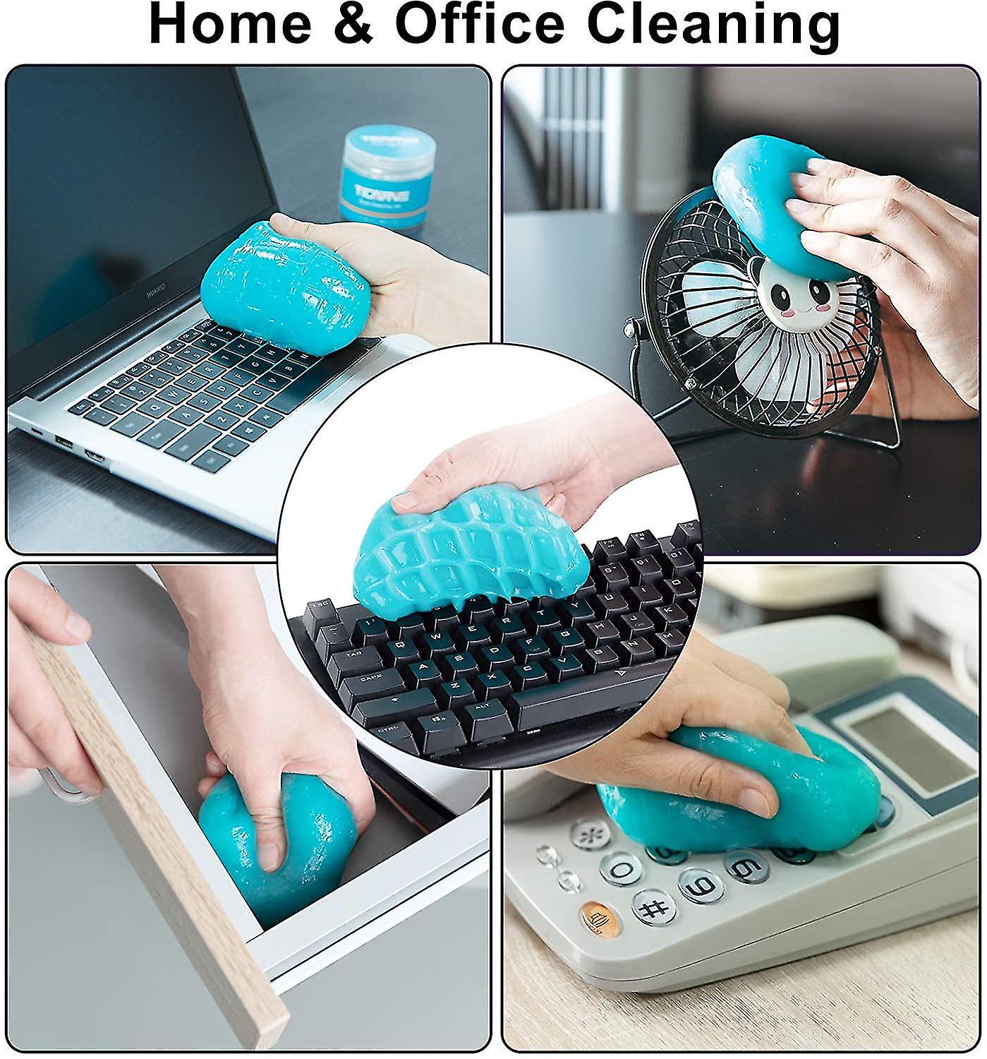 Reusable-Dust cleaning and absorbing gel pack of 2(Buy 1 get 1 FREE)