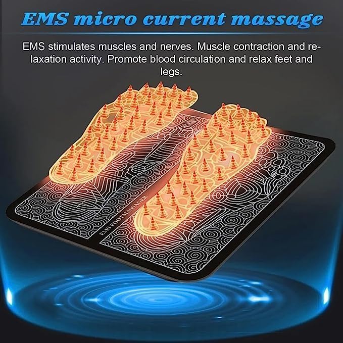 Accupoint Foot Massager, 8 modes, 19 intensity levels for ultimate pain relief