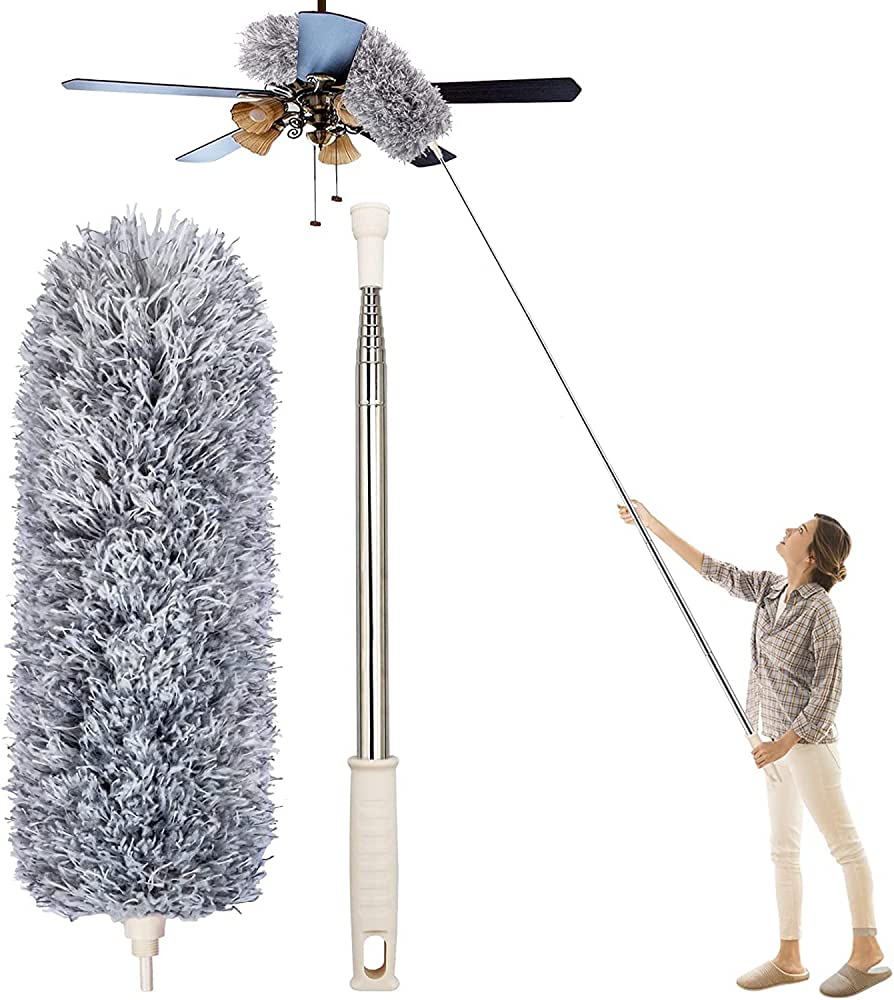 Microfibre Multipurpose Duster - Bendable, Washable and Extendable upto 100 inches