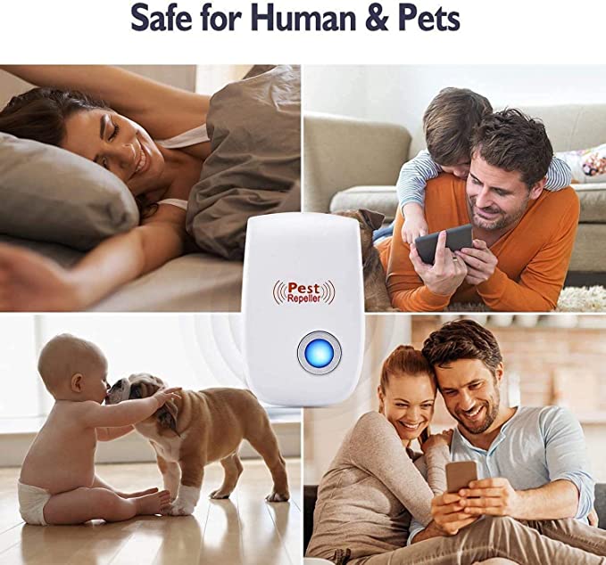 Ultrasonic pest repellent machine to Repel termite, Rats, Cockroach, mosquito, Home pest & Rodent repelling aid