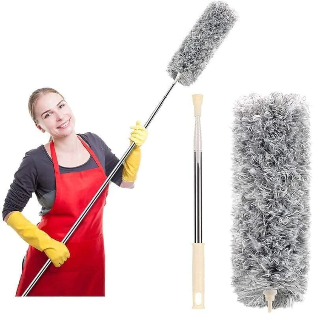 Microfibre Multipurpose Duster - Bendable, Washable and Extendable upto 100 inches