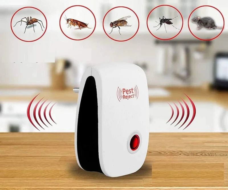 Ultrasonic pest repellent machine to Repel termite, Rats, Cockroach, mosquito, Home pest & Rodent repelling aid